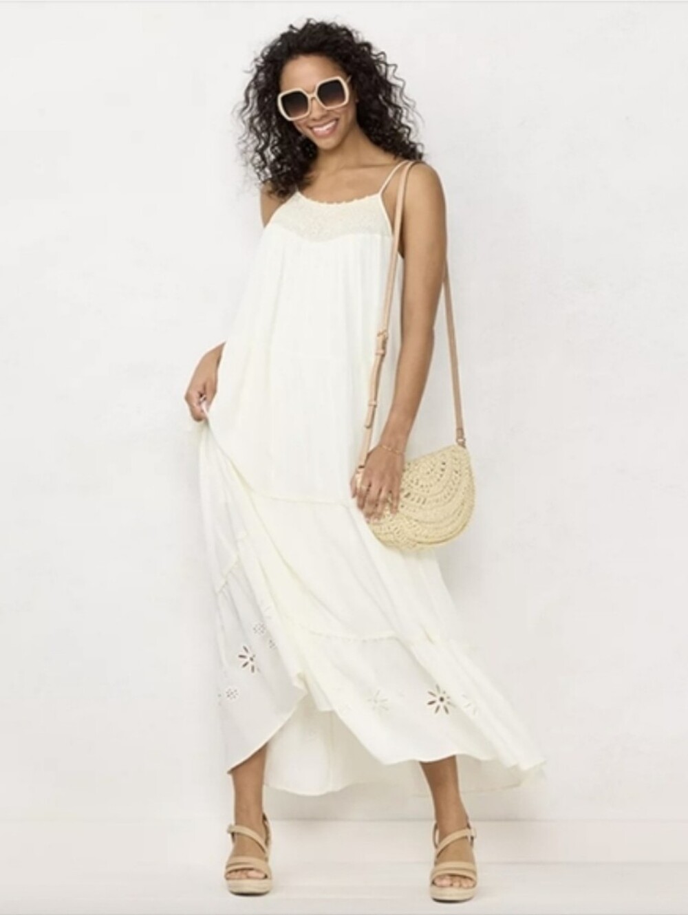 Lauren conrad maxi sun dress, small